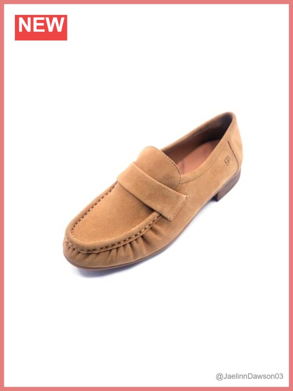 Suede Slip-On Loafer with Cushioned Insole - Low Top